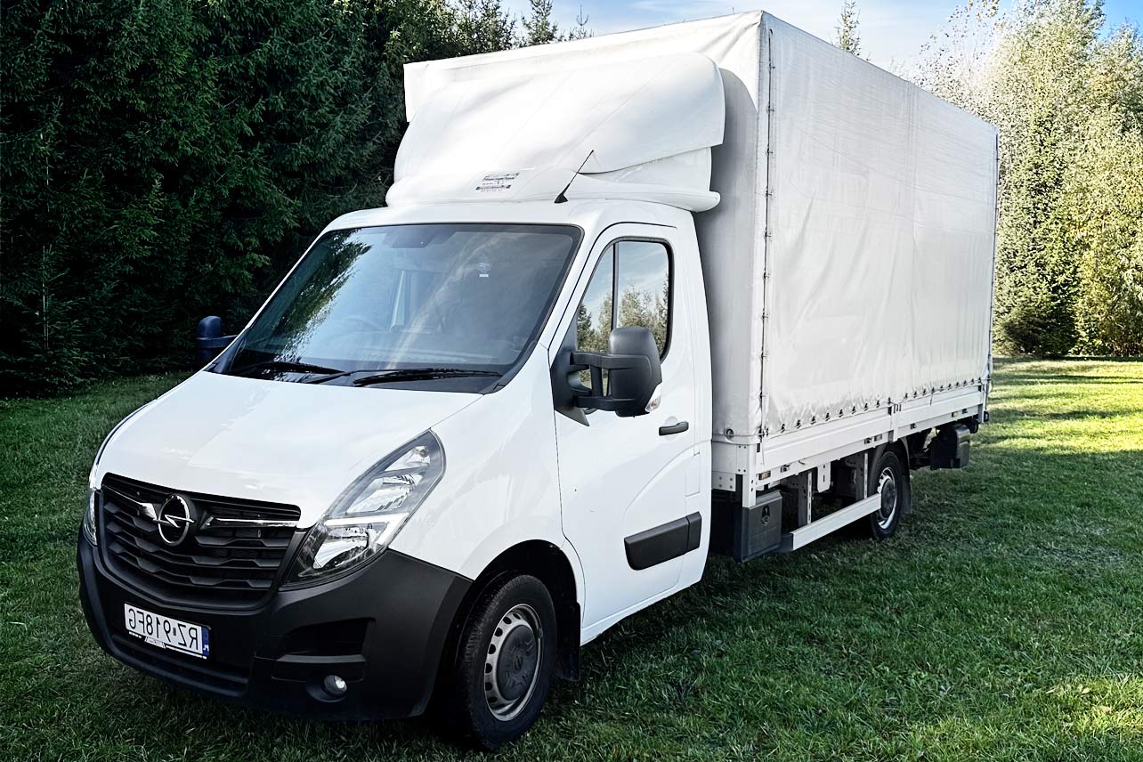 Opel Movano 9 paletowy na wynajem Opel Movano 9 paletowy na wynajem